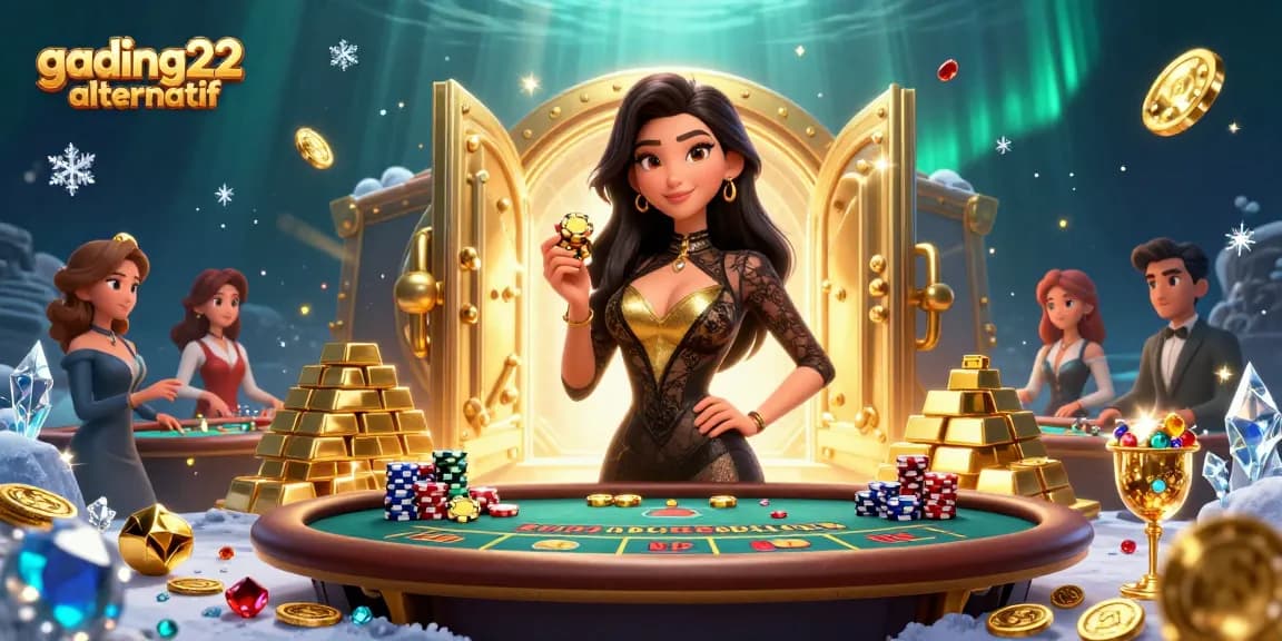 Experience the thrill of gading22 alternatif at a luxurious VIP baccarat table surrounded by riches.