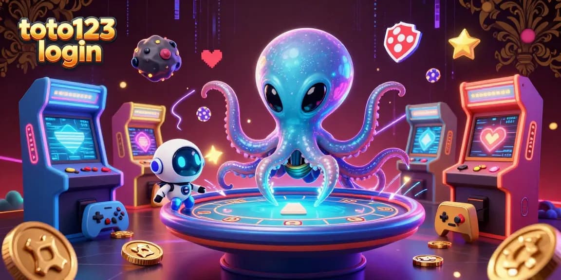Engage with the thrilling world of toto123 login at our interactive holographic poker tables in a vibrant setting.