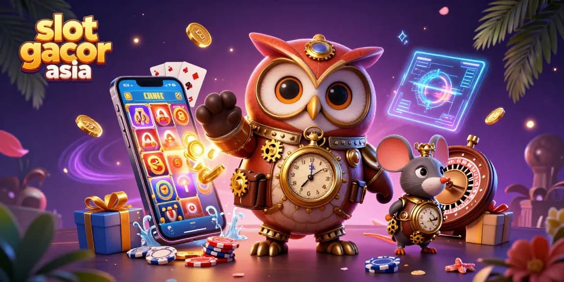 Slot gacor asia menghadirkan permainan slot yang menarik dengan tampilan warna-warni yang memukau.