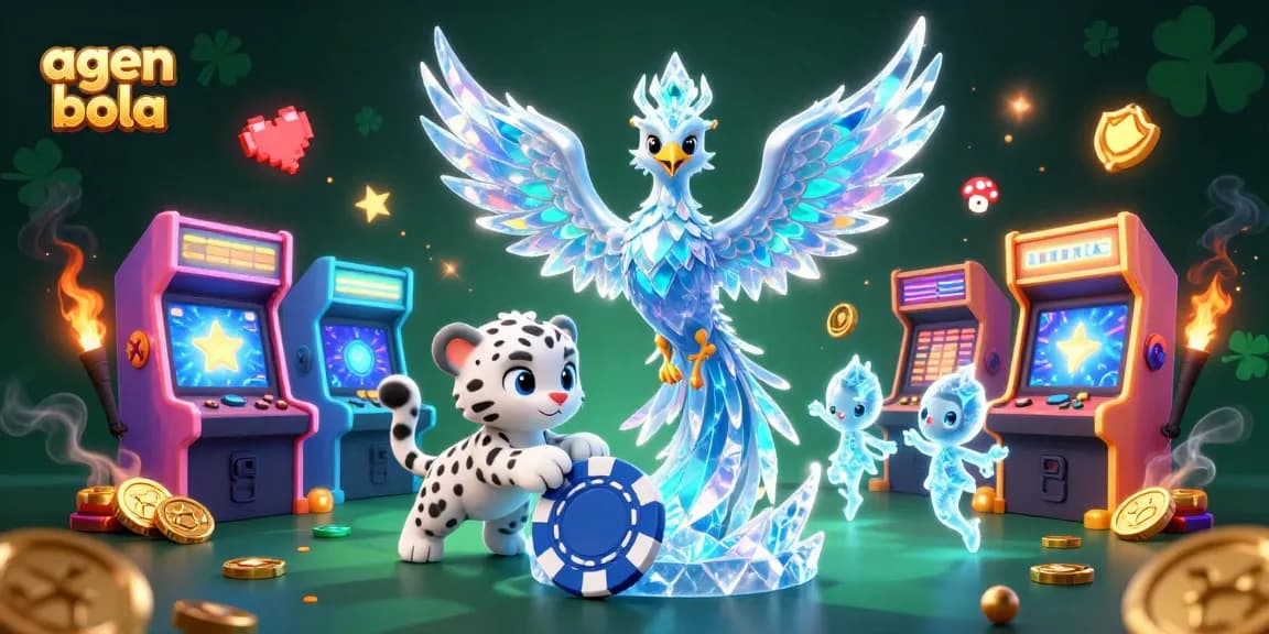 Win big with agen bola features in a vibrant 3D gaming landscape, showcasing dynamic betting options.