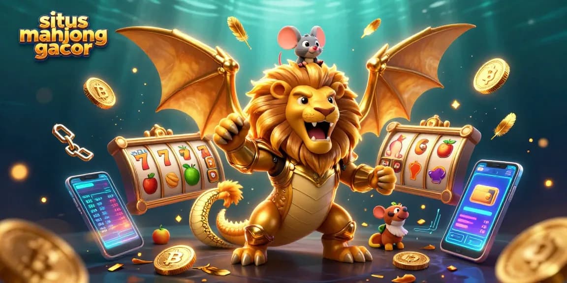 Enhance your gameplay at situs mahjong gacor with dynamic 3D casino characters and slot elements.