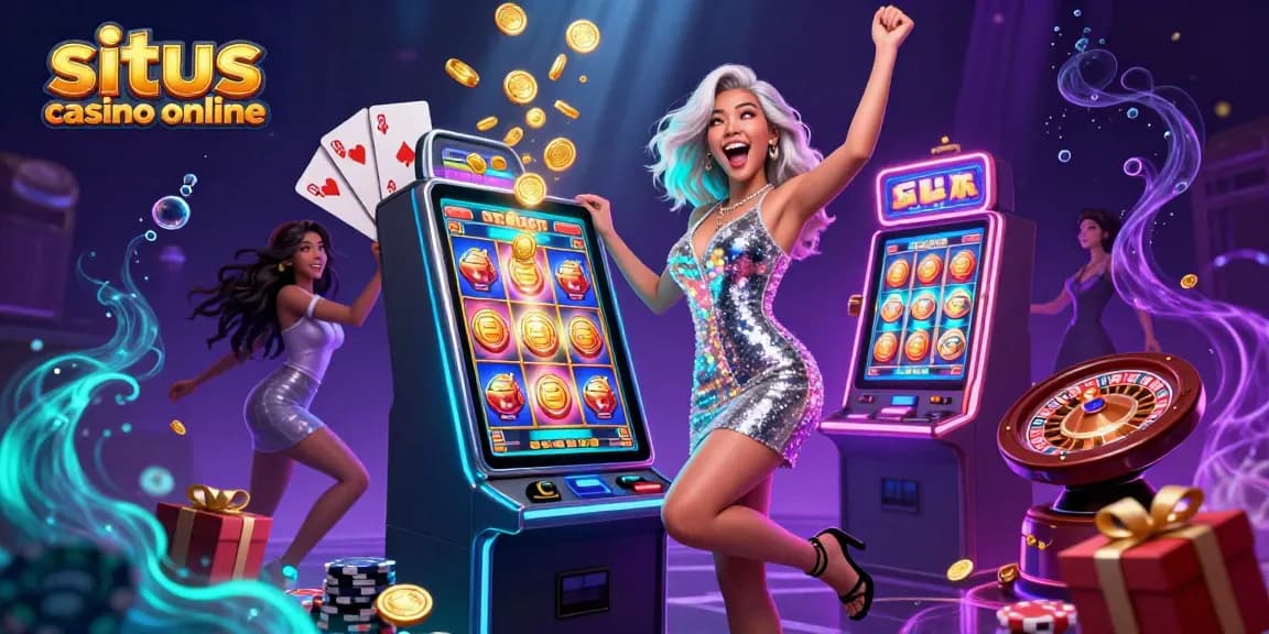 Win big at situs casino online with a photorealistic celebration among rich casino elements!