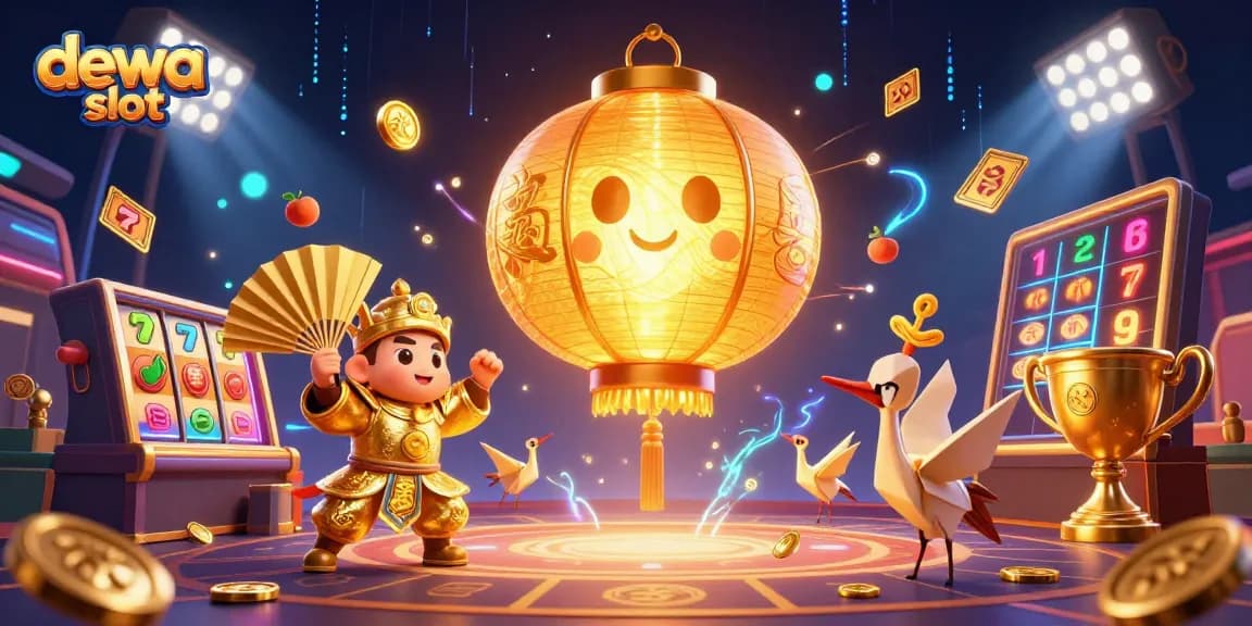 Menangkan permainan dewa slot dengan jajaran karakter berkilauan dan simbol keberuntungan yang mempesona.