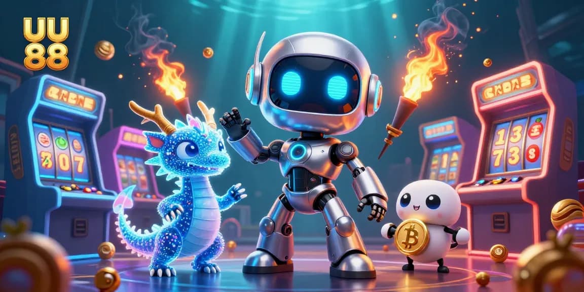 Engage in thrilling bets and winnings at uu 88, showcasing a vibrant 3D casino scene.