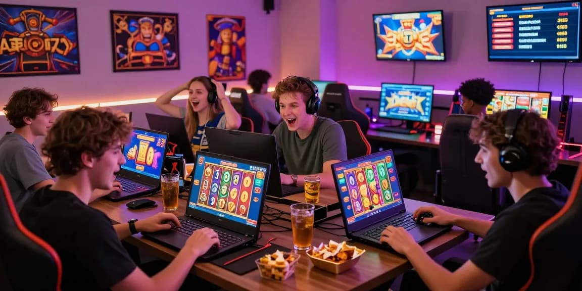 Pengalaman bermain slot yang seru dengan pemain beragam dalam suasana penuh semangat