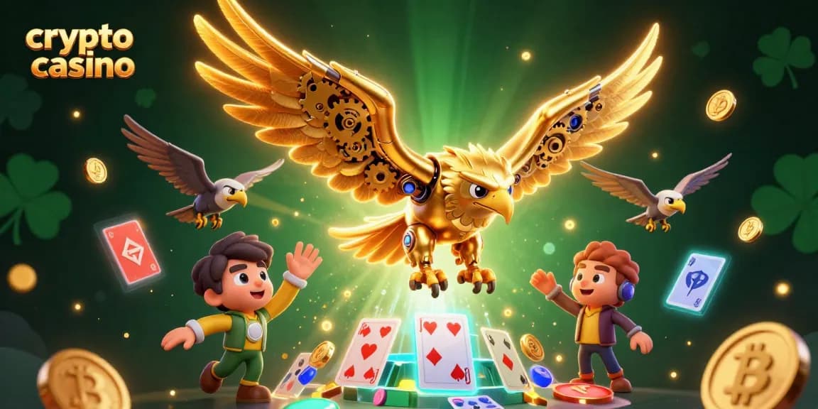 Experience the excitement at a crypto casino with thrilling holographic play and stunning 3D visuals.