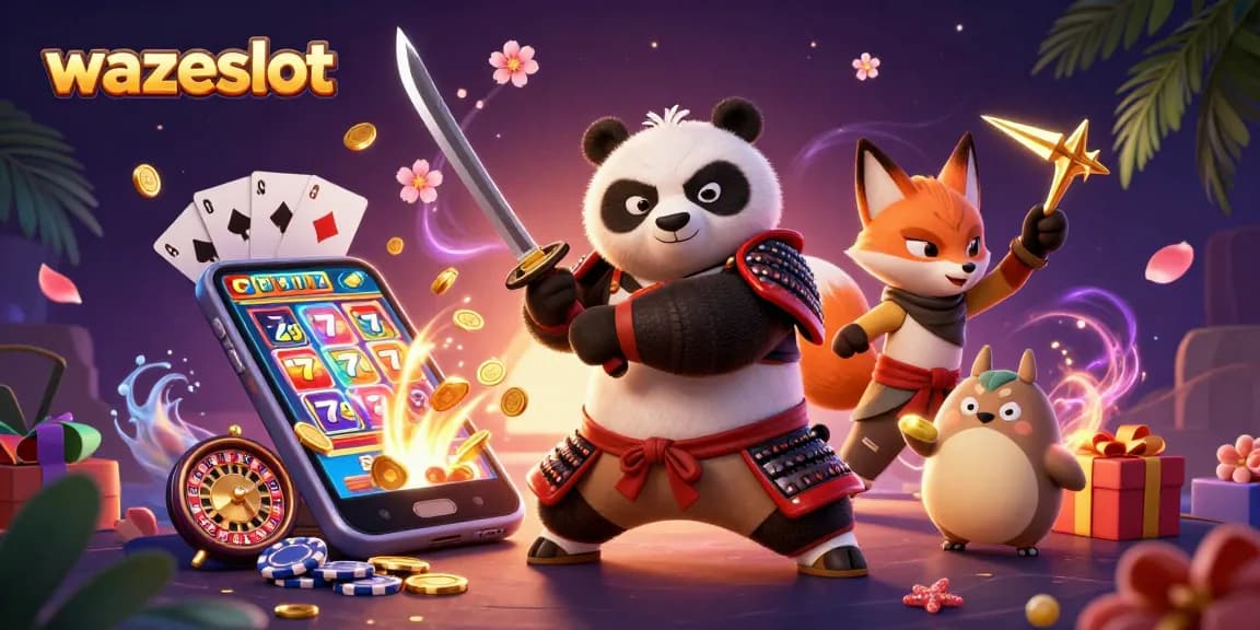 Experience high-win opportunities with Wazeslot’s dynamic casino gaming elements and vibrant characters.
