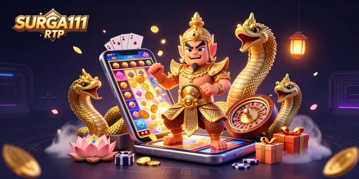 Engage in immersive gameplay at SURGA111 RTP with stunning slot features and interactive casino elements.