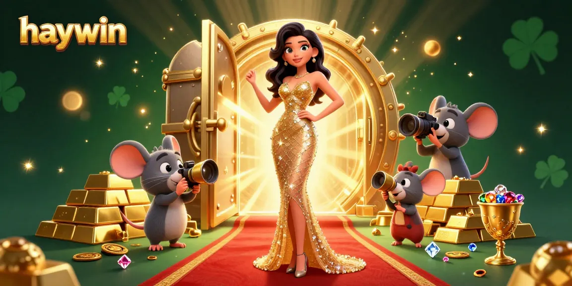 Experience thrilling games and jackpots at haywin with vibrant casino elements and exciting treasures.