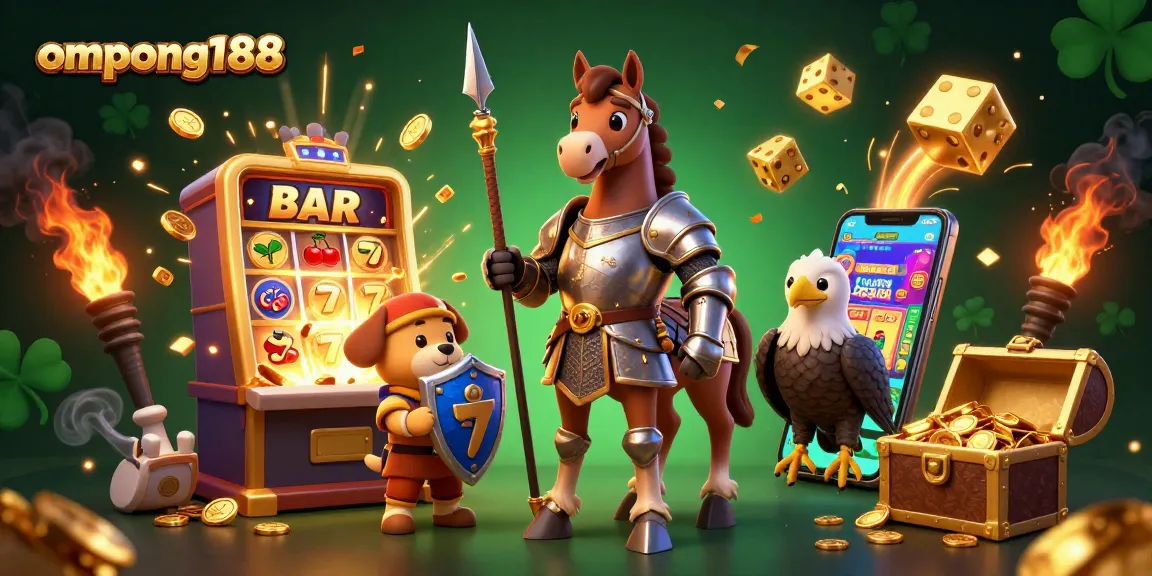 Rasakan keseruan bermain di OMPONG188 dengan simbol slot yang mengagumkan dan jackpot besar.