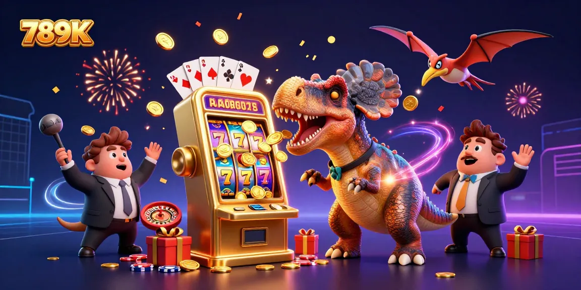 Win jackpots at 789K Casino with a pachycephalosaurus jackpot scene filled with excitement.