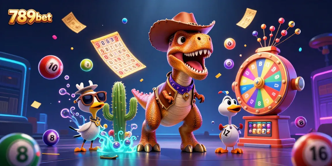 Players engage in exciting games at 789betmobile, featuring vibrant lottery balls and dynamic prize elements.