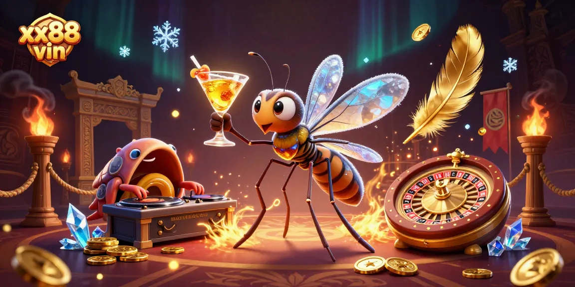 Engage with exciting games at xx88 vin, featuring unique characters and vibrant casino scenes.