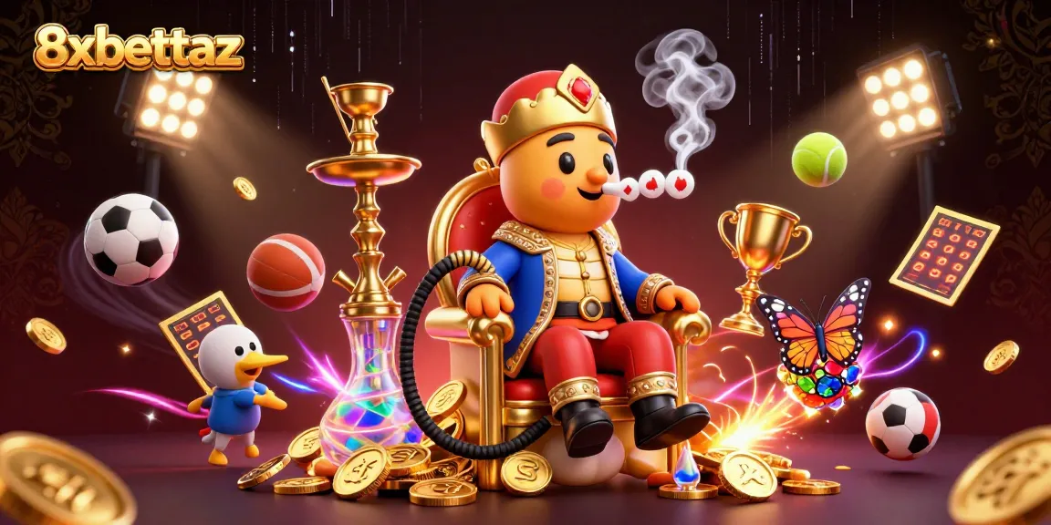 Experience exciting gameplay with 8xbettaz as characters engage in thrilling sports betting activities.