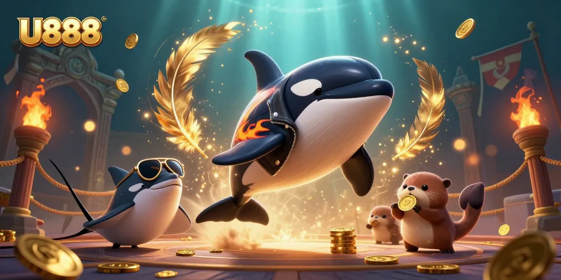 Engage with U888 while exploring an action-packed underwater casino adventure.