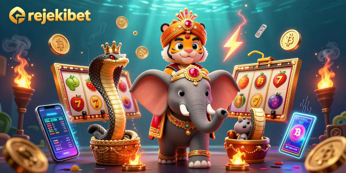 Experience the thrill with rejekibet as the maharaja tiger leads the jackpot chase in a vibrant casino setting.