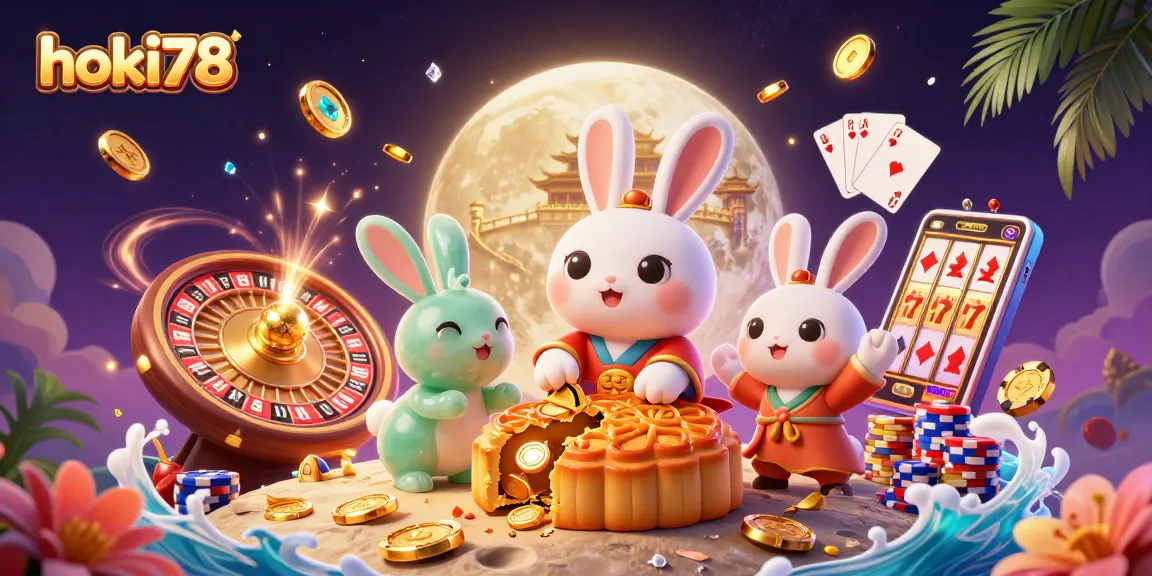 Menghasilkan peluang menang di hoki78 dengan karakter imut yang memainkan slot dan melepaskan koin emas.