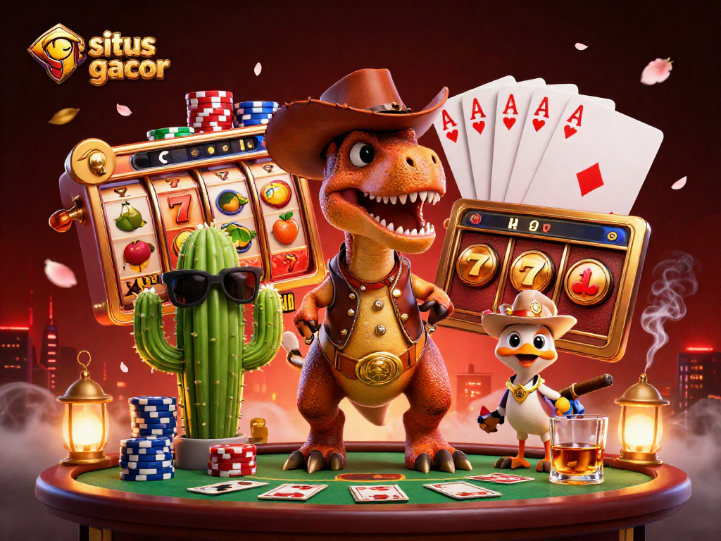 Mencoba keberuntungan situs gacor dengan karakter unik di kasino 3D, menyajikan unsur slot dan poker.