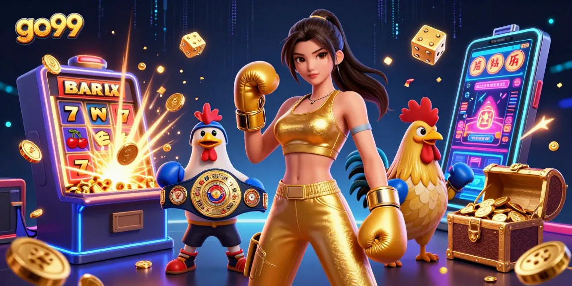 Experience the excitement of go99 with vibrant casino elements and dynamic characters.