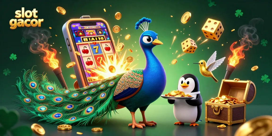 Experience the thrill of slot gacor with vibrant characters and dynamic gaming elements.