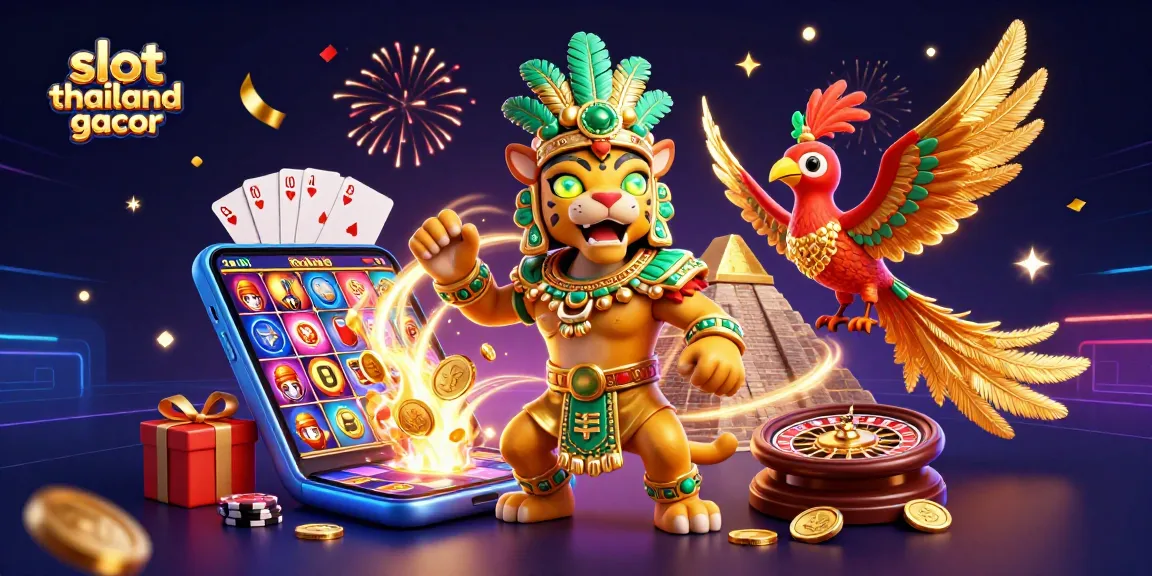 Experience thrilling gameplay at slot thailand gacor with vibrant slot reels and winning symbols.