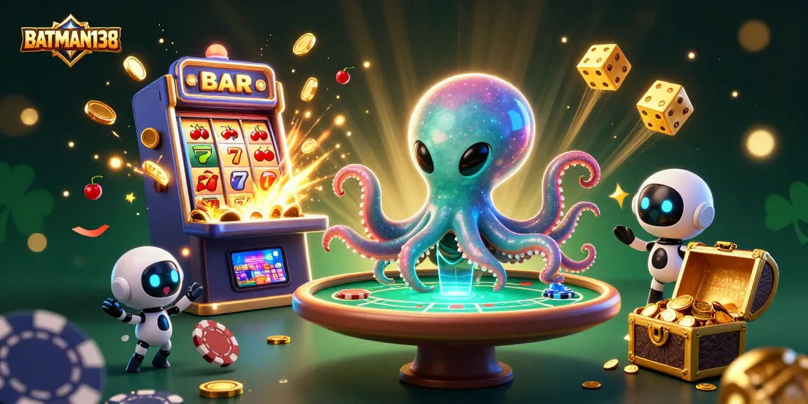 Experience thrilling gaming adventures at BATMAN138 with vibrant casino elements.
