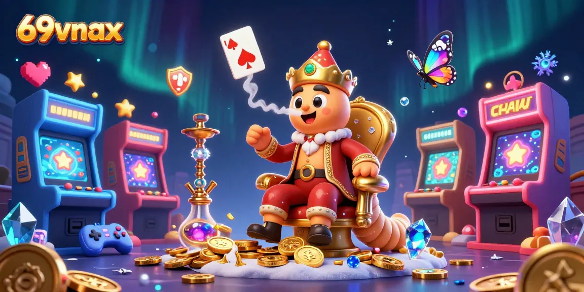 Experience thrilling gameplay at 69vnax with a vibrant casino atmosphere bursting with excitement.