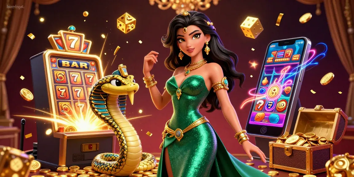 Experience iwantogel with a stunning 3D illustration showcasing a jackpot slot theme filled with vibrant casino elements.