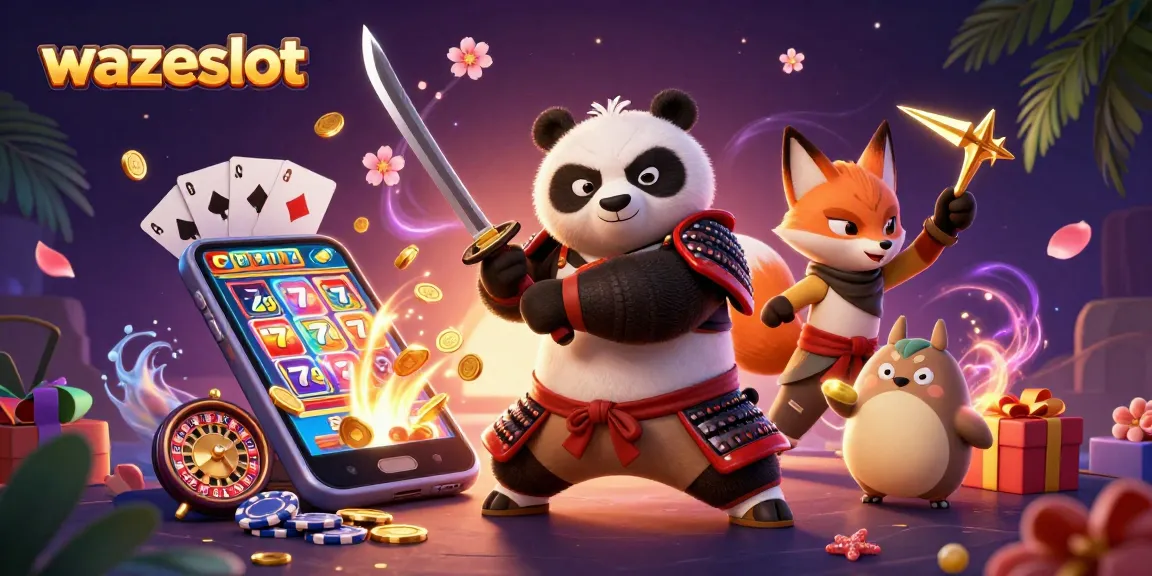 Experience high-win opportunities with Wazeslot’s dynamic casino gaming elements and vibrant characters.