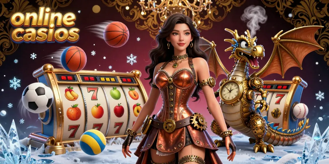 Experience thrilling gaming at online casinos with immersive 3D visuals and dynamic elements.