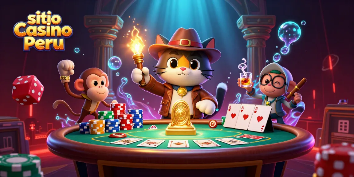 El sitio Casino Peru ofrece una emocionante búsqueda de tesoros y artefactos en la ilustración.