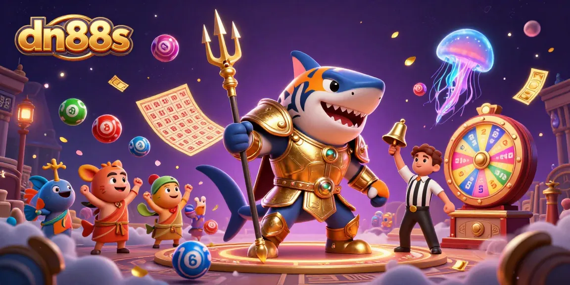 Engage in thrilling gameplay at dn88s with our vibrant underwater casino illustration featuring dynamic prizes!