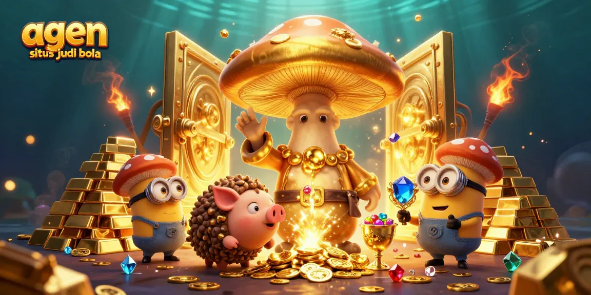 Engage in excitement with agen situs judi bola as you explore golden treasures and magical elements.