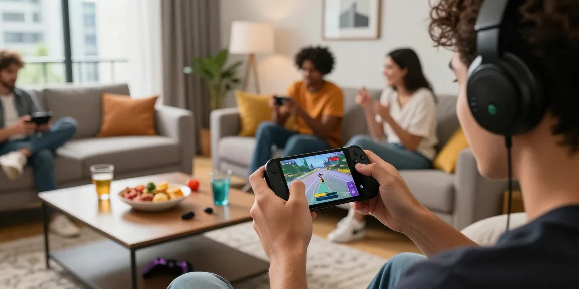 Experience the excitement of 918kiss apk gaming in a modern living room.
