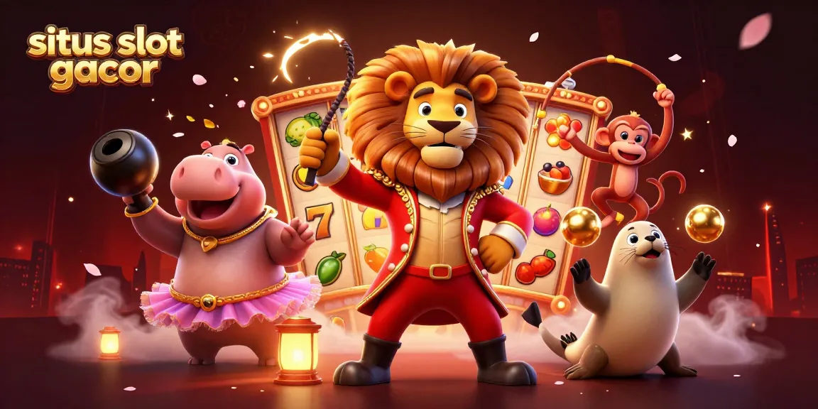 Engage in thrilling gameplay at situs slot gacor with vibrant characters and dynamic slot elements.