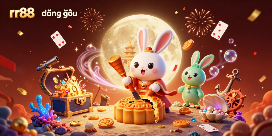 Play and win with rr88 | đăng nhập as the moon rabbit unveils hidden poker chips.